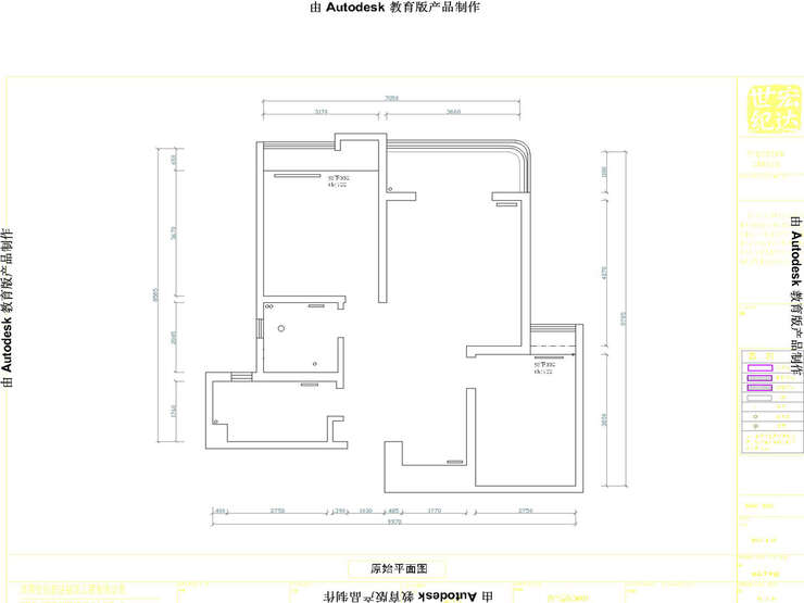 海信慧園原始結構圖