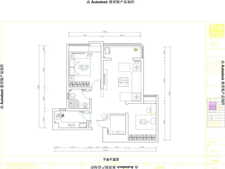 海信慧園平面結構圖