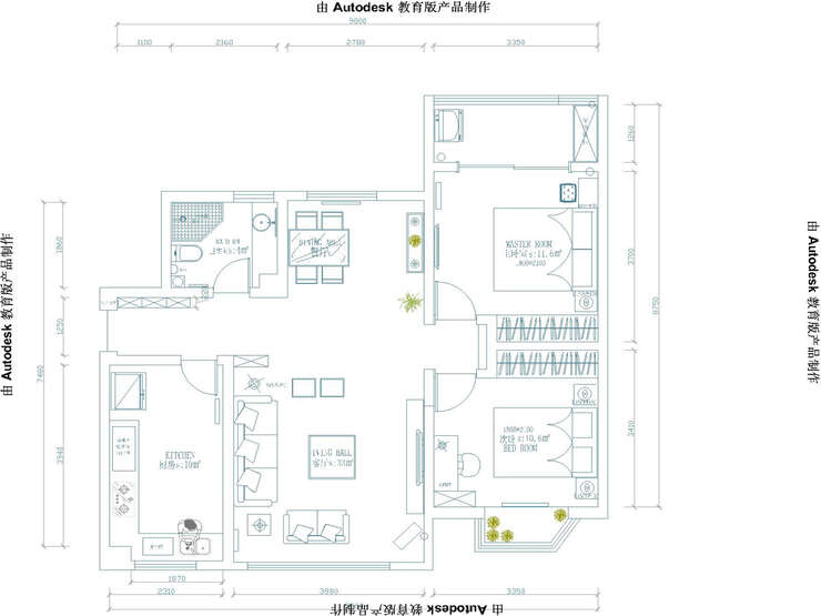 海信慧園平面結(jié)構(gòu)圖