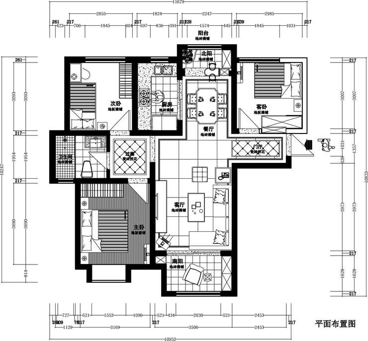 平面布局圖1