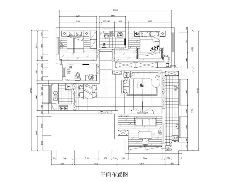 魯邦?yuàn)W林逸城136平面布局圖