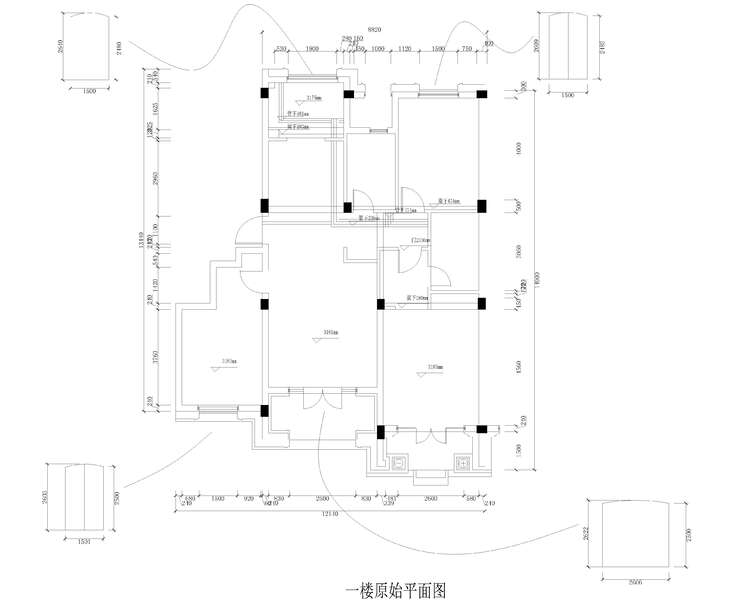 玫瑰園一層原始結(jié)構(gòu)_2345看圖王