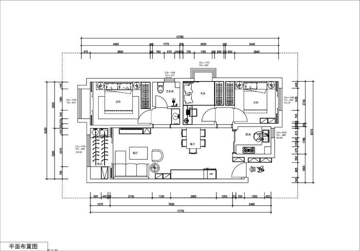 茗筑華府 施工圖紙01-Model